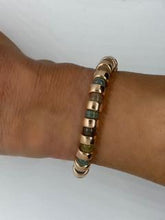 Load image into Gallery viewer, Earth Tone &amp; Roundel Bracelet
