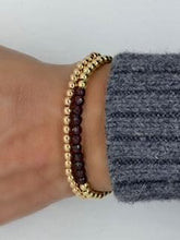 Load image into Gallery viewer, Garnet Color Beaded Bracelet

